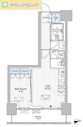 パークアクシス市川の物件間取画像